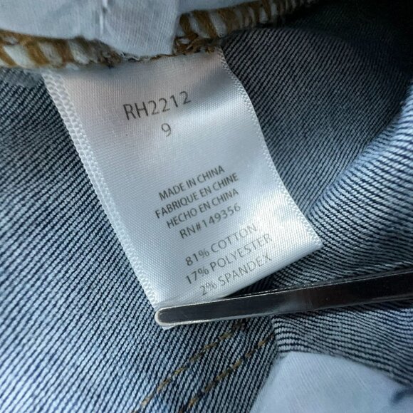 Blue Turtle Tobi Skinny Jeans Super Stretch RH2212 Distressed Womens Blue Size 9 - Picture 5 of 10